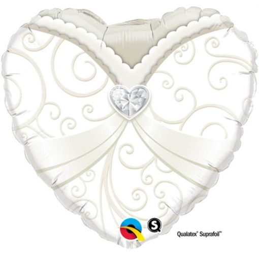 Palloncini matrimonio Cuore Sposa 18