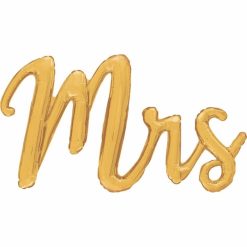 Palloncini matrimonio Mrs Script (44")