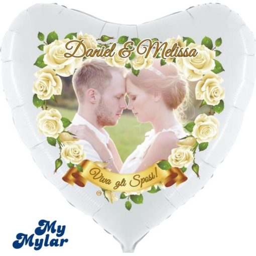 Palloncini matrimonio MyMylar Viva gli Sposi Foto Supershape 36