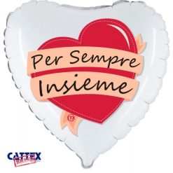 Palloncini matrimonio Per Sempre Insieme (18”)