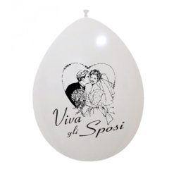 Palloncini matrimonio Sposi