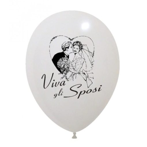 Palloncini matrimonio Sposi