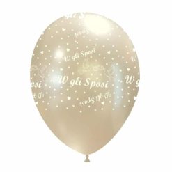 Palloncini matrimonio Sposi Anelli