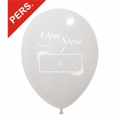 Palloncini matrimonio Sposi Personalizzabile