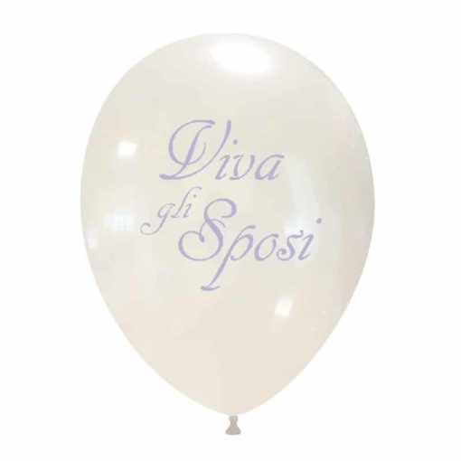 Palloncini matrimonio Sposi Trasparente