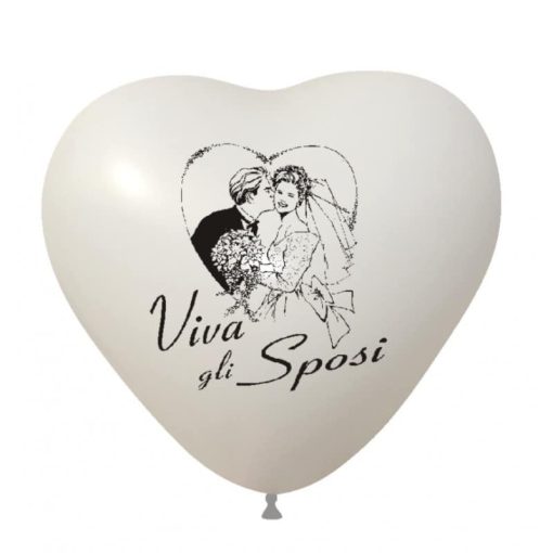 Palloncini matrimonio Viva gli Sposi Coppia