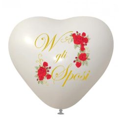 Palloncini matrimonio W gli Sposi 4 Colori