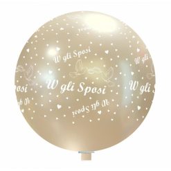 Palloncini matrimonio W gli Sposi (globo)