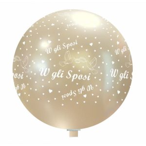 Palloncini matrimonio W gli Sposi (globo)