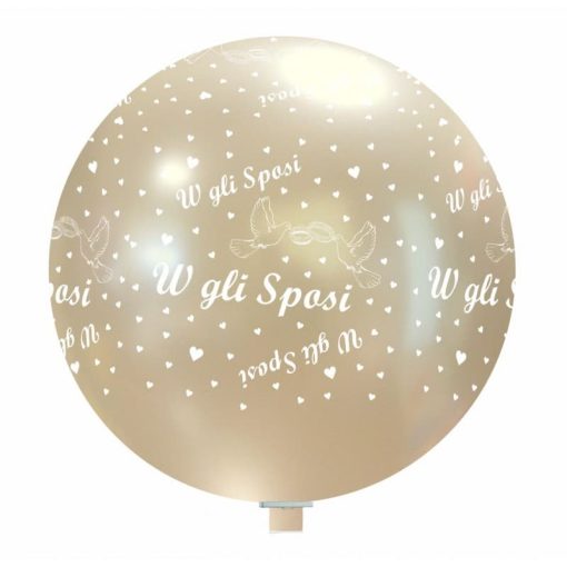 Palloncini matrimonio W gli Sposi globo