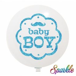 Palloncini nascita Baby Boy Sparkle