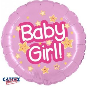 Palloncini nascita Baby Girl (18”)