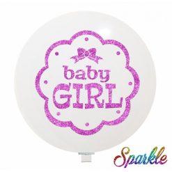 Palloncini nascita Baby Girl (Sparkle)