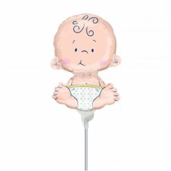 Palloncini nascita Baby Minishape (9")