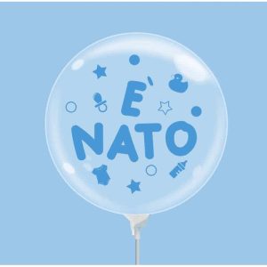 Palloncini nascita Bubble Party - è Nato (10”)