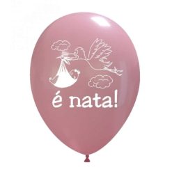 Palloncini nascita E' Nata (cicogna)