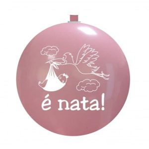 Palloncini nascita E' Nata (cicogna)