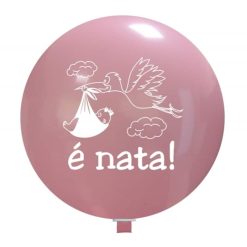 Palloncini nascita E' Nata (cicogna)