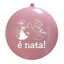 Palloncini nascita E' Nata (cicogna)