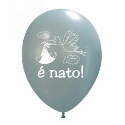 Palloncini nascita E' Nato (cicogna)