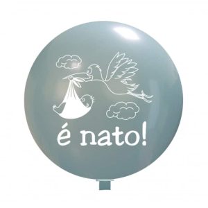 Palloncini nascita E' Nato (cicogna)