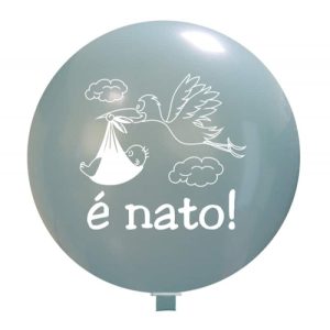 Palloncini nascita E' Nato (cicogna)