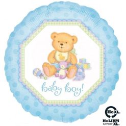 Palloncini nascita Orsacchiotto Baby Boy HeXL® (18”)