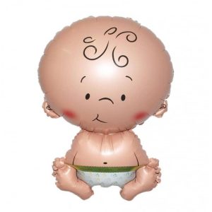 Palloncini nascita Welcome Baby Bambino (24”)