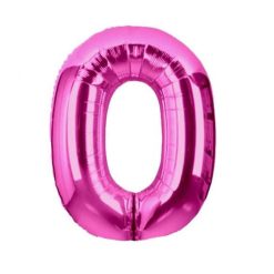 Palloncini numeri mylar medi -Numero 0