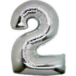 Palloncini numeri mylar grandi -Numero 2 Grandi