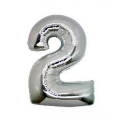 Palloncini numeri mylar medi -Numero 2