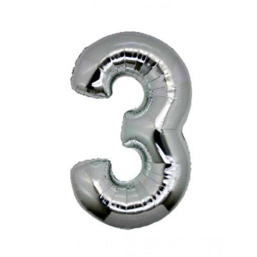 Palloncini numeri mylar medi Numero 3