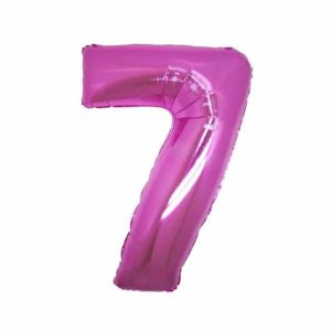 Palloncini numeri mylar medi -Numero 7