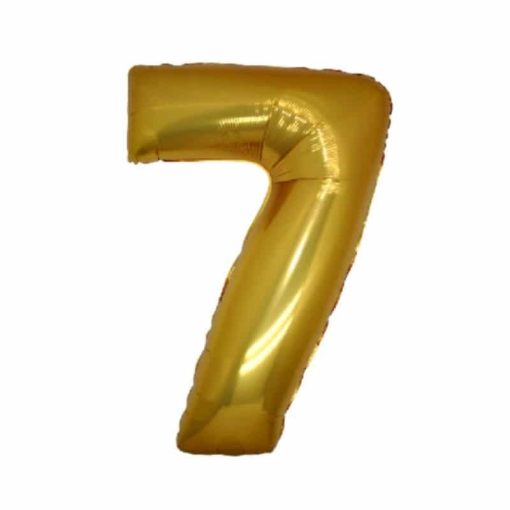 Palloncini numeri mylar medi Numero 7