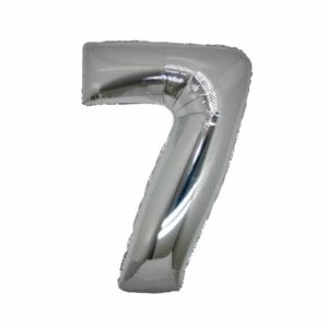 Palloncini numeri mylar medi -Numero 7