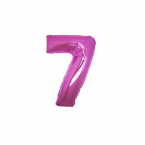Palloncini numeri mylar piccoli -Numero 7