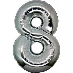 Palloncini numeri mylar grandi -Numero 8 Grandi