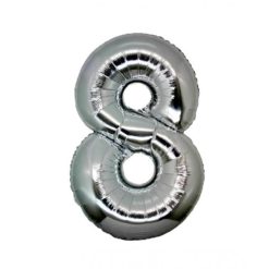 Palloncini numeri mylar medi -Numero 8