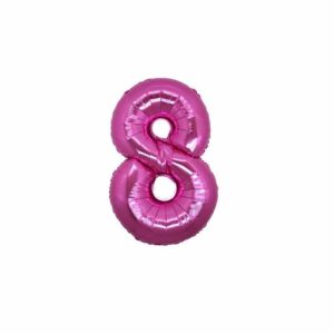 Palloncini numeri mylar piccoli -Numero 8