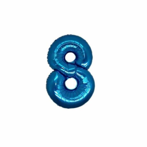 Palloncini numeri mylar piccoli Numero 8