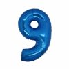 Palloncini numeri mylar medi -Numero 9