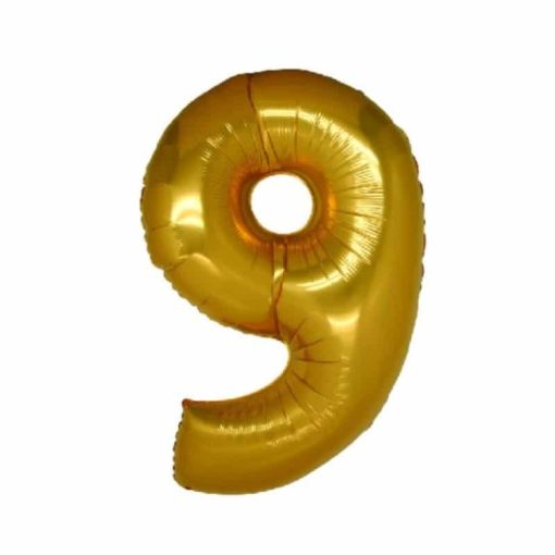 Palloncini numeri mylar medi Numero 9