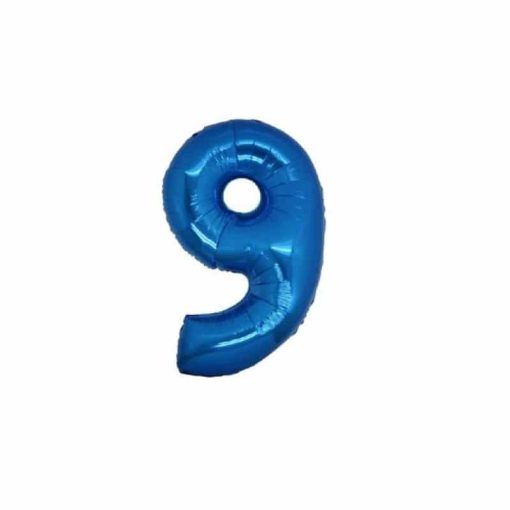 Palloncini numeri mylar piccoli Numero 9