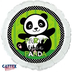 Palloncini mylar vari Party Like a Panda (18”)