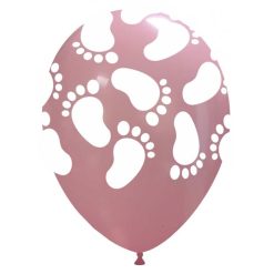 Palloncini stampa globo - piedini rosa (edizione limitata)