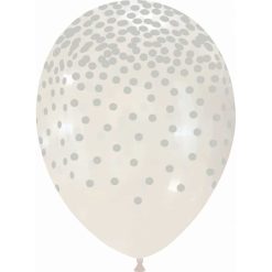 Palloncini stampa globo - pioggia di coriandoli (oro & argento)