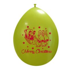 Palloncini natalizi - slitta di babbo natale