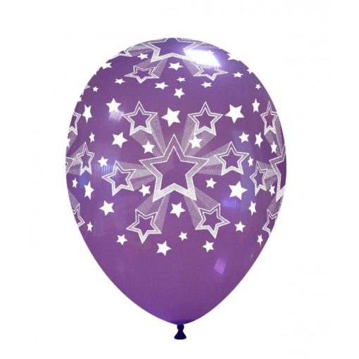 Palloncini stampa globo stelle sfumate