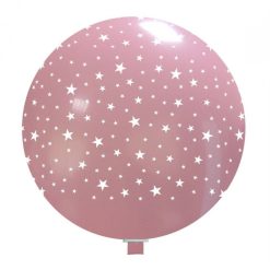 Palloncini Nascita - Stelline (bianche)