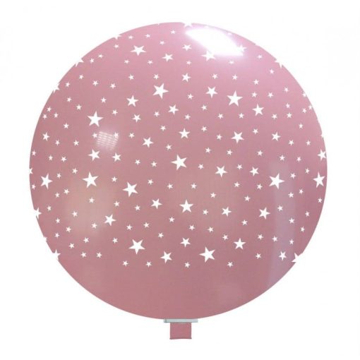 Palloncini Nascita Stelline bianche